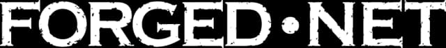 Forged logo